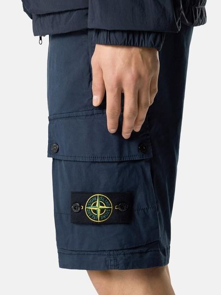 Шорти Stone Island в темно-синьому кольорі розмір L L1S15L100019-S0A10 V0020 L фото