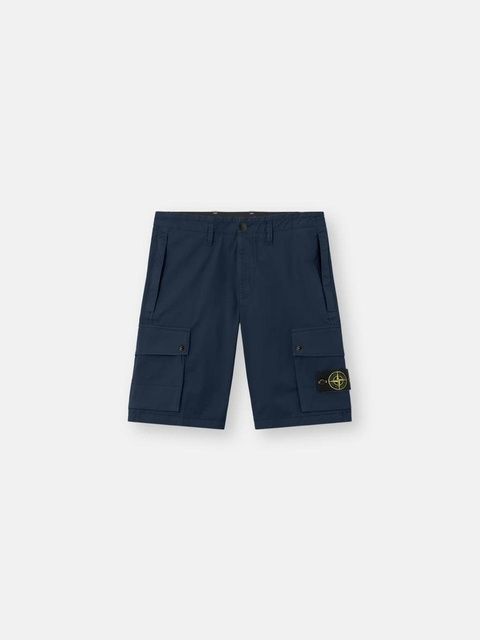 Шорти Stone Island в темно-синьому кольорі розмір L L1S15L100019-S0A10 V0020 L фото