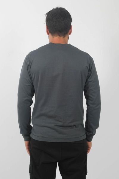 Лонгслив Stone Island Ghost в графітовому кольорі розмір XXL 791522713 V0062 XXL фото