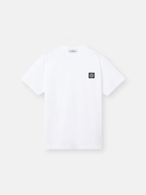 Футболка Stone Island в білому кольорі M L1S152100027-S0013 V0001&nbsp;M фото