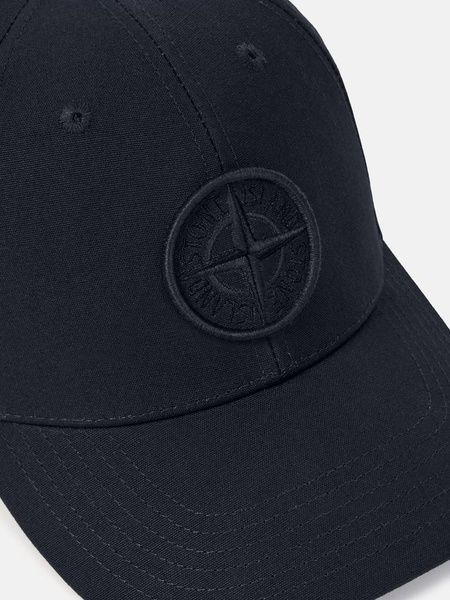 Кепка Stone Island в темно-синьому кольорі розмір OS L1S159100013-S0248 V0020 OS фото