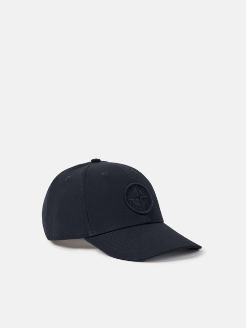 Кепка Stone Island в темно-синьому кольорі розмір OS L1S159100013-S0248 V0020 OS фото
