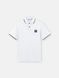 Поло Stone Island в білому кольорі M L1S152200010-S0018  V1001 M фото 1