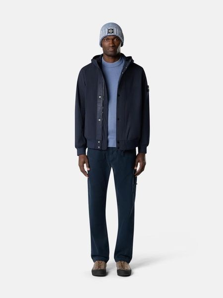 Куртка Stone Island Soft Shell-R в темно-синьому кольорі розмір M L1S154100118-S0A22 V0020 M фото