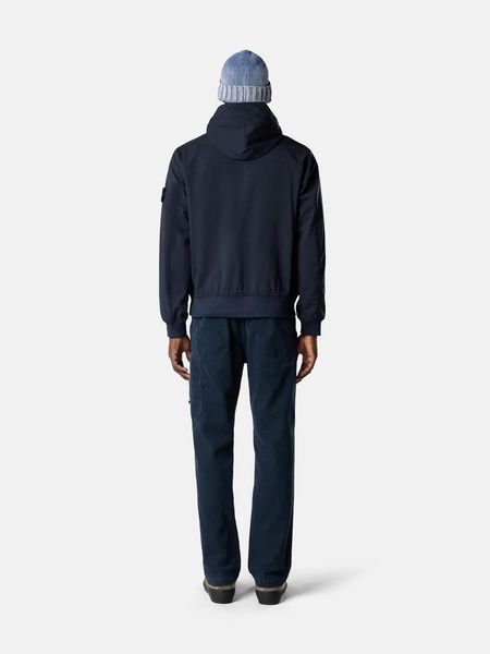 Куртка Stone Island Soft Shell-R в темно-синьому кольорі розмір M L1S154100118-S0A22 V0020 M фото
