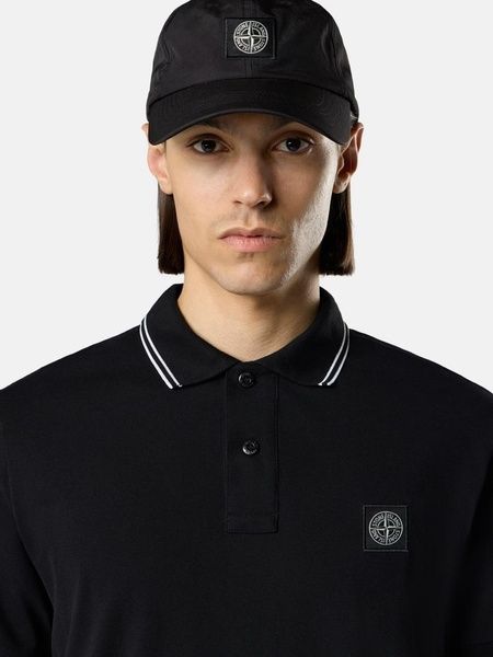 Поло Stone Island в чорному кольорі M L1S152200010-S0018  V0029 M фото