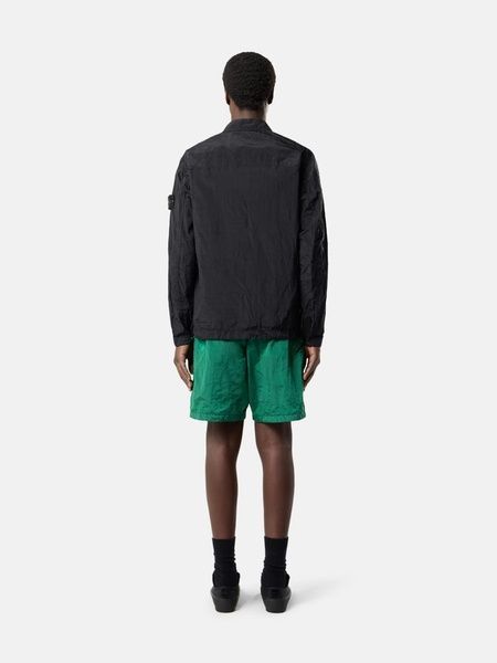 Нейлоновий овершот Stone Island в чорному кольорі L L1S151200038-S0019 V0029 L фото