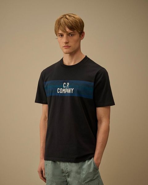 Футболка C.P. Company в темно-синьому кольорі M 20CMTS144A-110579W 888 M фото