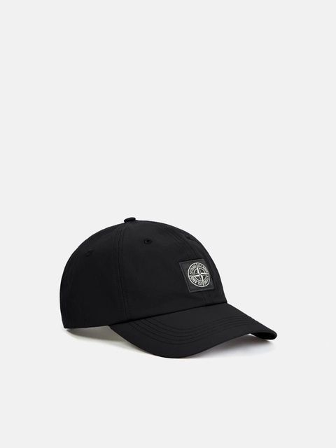 Нейлонова кепка Stone Island в чорному кольорі OS L1S159100001-S0323 V0029 OS фото