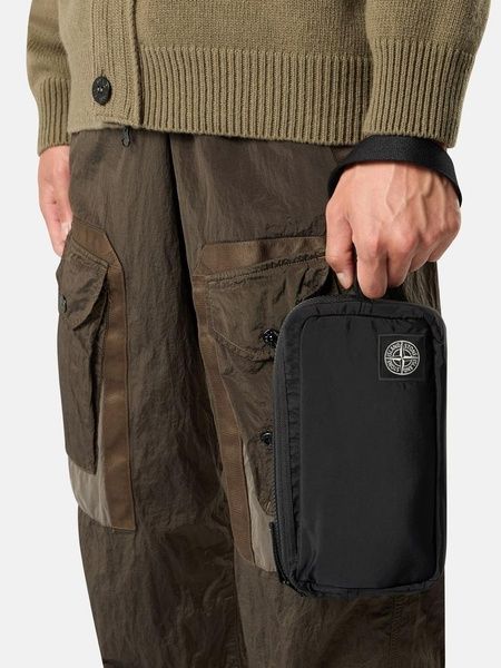 Нейлонова сумка Stone Island в чорному кольорі OS L2S159200019-S0251 V0029 OS фото