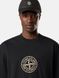 Футболка Stone Island в чорному кольорі розмір M L1S152100001-S0362 V0029 M фото 3