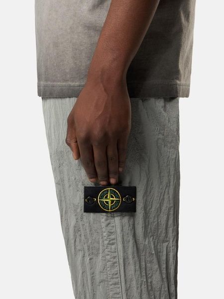 Нейлонові штани Stone Island в сірому кольорі W33 L1S153100035-S0019 V0061 W36 фото