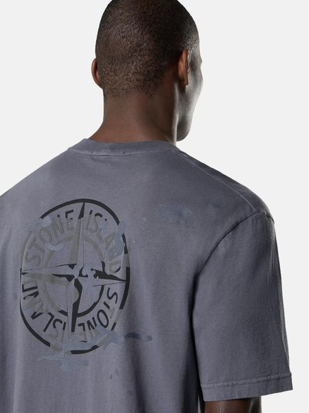 Футболка Stone Island в фіолетовому кольорі розмір M L1S152100001-S0E14 V002D M фото