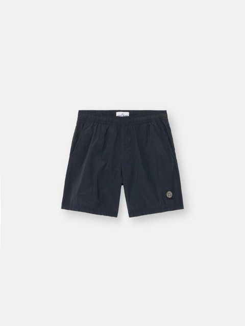 Нейлонові шорти Stone Island Ghost в темно-синьому кольорі L L1S15B100004-S0043 V0020 L фото