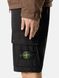Карго шорти Stone Island в чорному кольорі W36 L1S15L100019-S00WA V0129 W36 фото 5