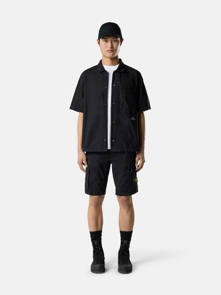 Шорти Stone Island в чорному кольорі розмір L L1S15L100019-S0A10 V0029 L фото