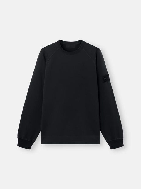 Світшот Stone Island Ghost в чорному кольорі розмір M L1S156100064-S00F3 V0029 M фото
