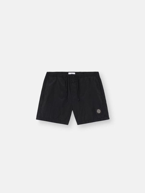 Нейлонові шорти Stone Island в чорному кольорі L L1S15B100003-S0043 V0029 L фото