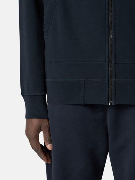 Худі на блискавці Stone Island в темно-синьому кольорі M L1S156100061-S0051 V0020 M фото
