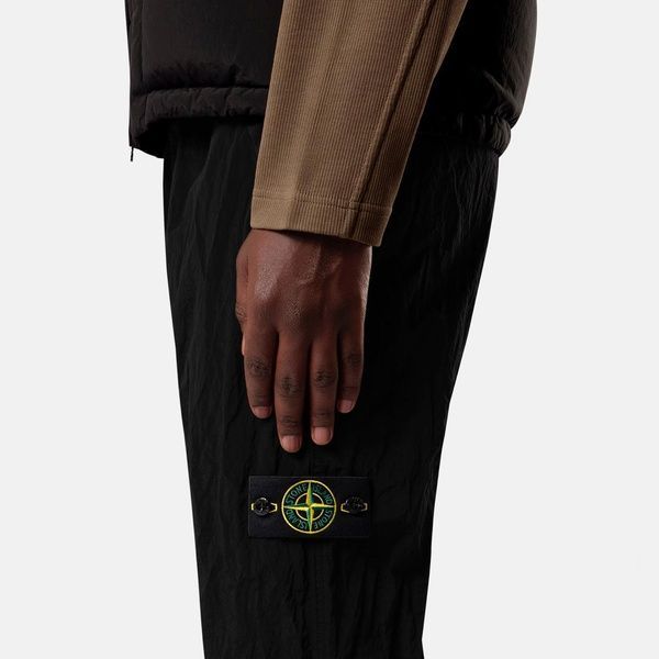 Нейлонові штани Stone Island в чорному кольорі W32 L2S153100011-S0019 V0029 W32 фото