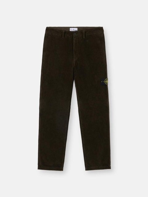 Вельветові штани Stone Island в вугільно-сірому кольорі W32 L2S153100059-S0212 V0078 W32 фото