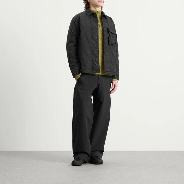 Нейлоновий овершот Stone Island в чорному кольорі розмір L L1S151200002-S0A23 V0029 L фото