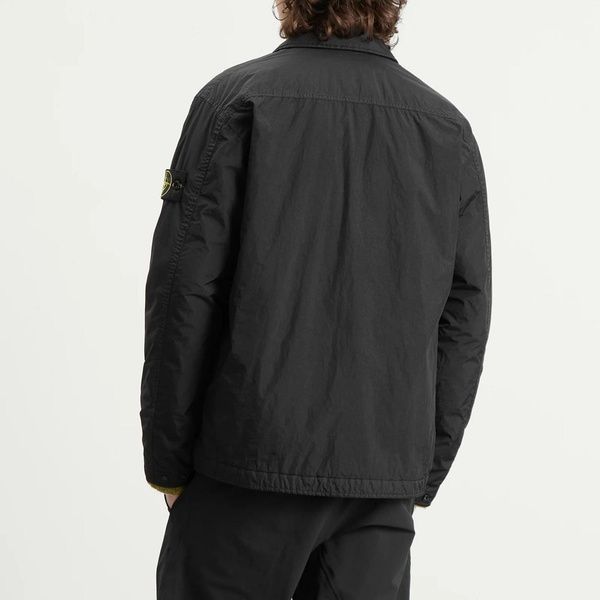 Нейлоновий овершот Stone Island в чорному кольорі розмір L L1S151200002-S0A23 V0029 L фото
