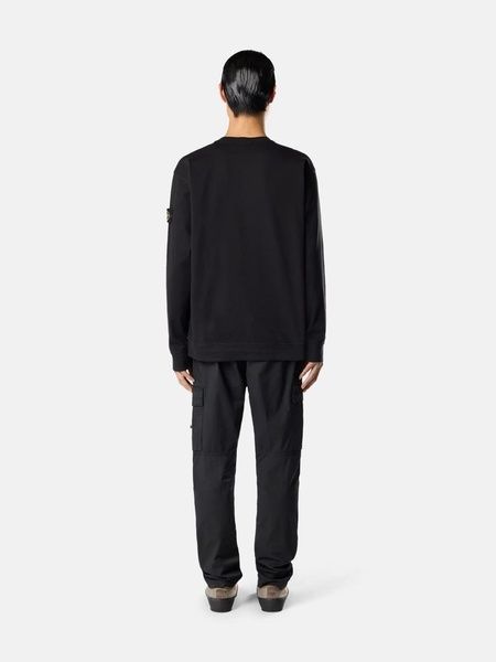 Світшот Stone Island в чорному кольорі розмір L L1S156100057-S0B50 V0029 L фото