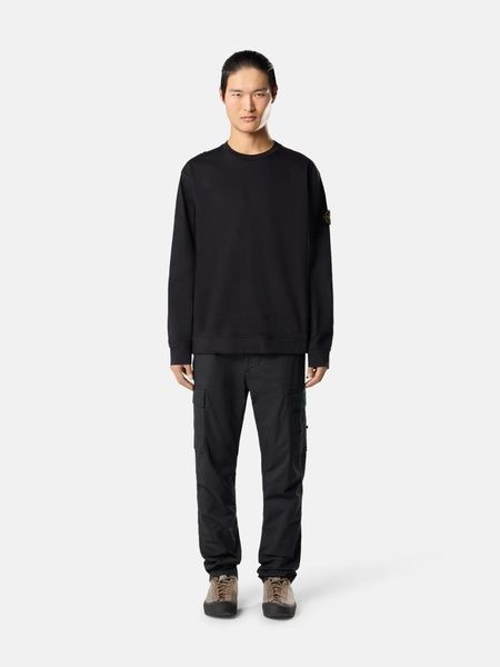 Світшот Stone Island в чорному кольорі розмір L L1S156100057-S0B50 V0029 L фото