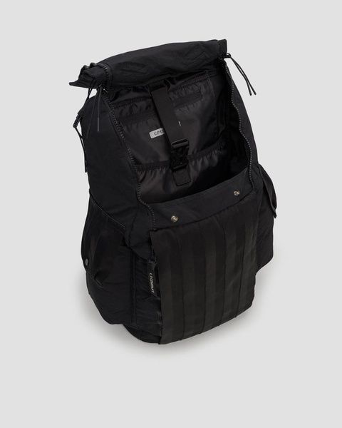 Нейлоновий рюкзак C.P. Company в чорному кольорі OS 20CMAC155A-110188M 999 OS фото